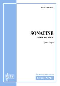 Sonatine - Compositeur BARRAS Paul - Pour Orgue seul - Editions musicales Bayard-Nizet