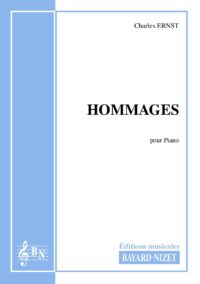 Hommage - Compositeur ERNST Charles - Pour Piano seul - Editions musicales Bayard-Nizet