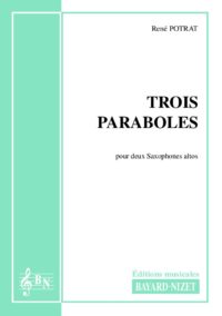 Paraboles - Compositeur POTRAT René - Pour Duo avec vents - Editions musicales Bayard-Nizet