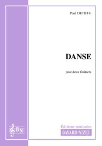 Danse - Compositeur DETIFFE Paul - Pour Duo avec cordes - Editions musicales Bayard-Nizet