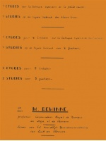 Etudes sur la technique supérieure - Compositeur DEWINNE Maurice - Pour Enseignement Percussion - Editions musicales Bayard-Nizet