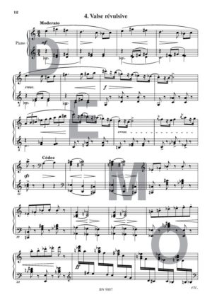Pièces paradoxales - Compositeur DUPUIS Albert - Pour Piano seul - Editions musicales Bayard-Nizet