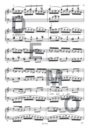 Caprice - Compositeur LAMBOTTE Lucien - Pour Piano seul - Editions musicales Bayard-Nizet