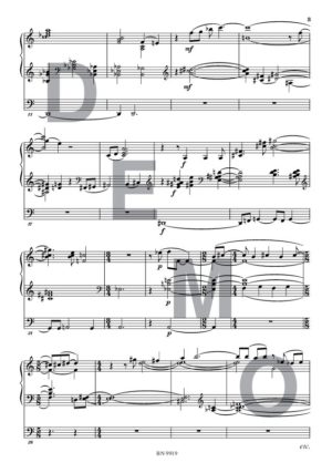 For a ceremonial - Compositeur SIQUIET Claude - Pour Orgue seul - Editions musicales Bayard-Nizet