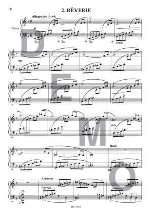 Prélude, rêverie et arabesque (opus 6) – Image 4