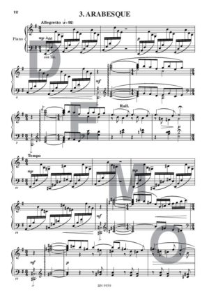 Prélude, rêverie et arabesque (opus 6) – Image 6
