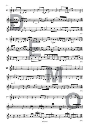 Lectures rythmiques (volume 5) - Compositeur VAN DEN BOSSCHE Michel - Pour Solfège - Editions musicales Bayard-Nizet