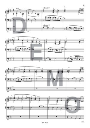 Consolazione (opus 230) - Compositeur CAPODAGLIO Leonello - Pour Orgue seul - Editions musicales Bayard-Nizet