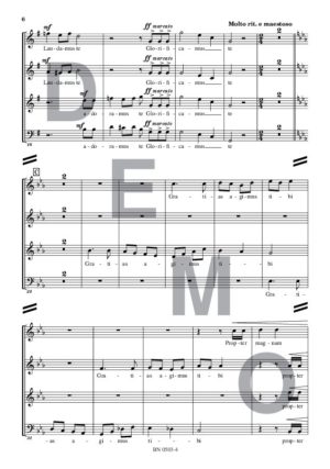 Missa Sancta Cecilia (chœur) - Compositeur WINDESHAUSEN Claude - Pour Chœur et Orgue - Editions musicales Bayard-Nizet