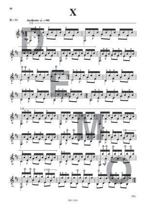Cinq études (volume 2) - Compositeur DETIFFE Paul - Pour Guitare seule - Editions musicales Bayard-Nizet