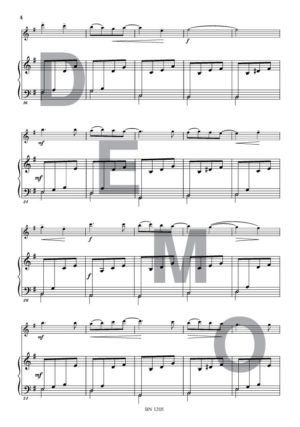 Ballade - Compositeur DEBECQ Christian - Pour Flûte et Piano - Editions musicales Bayard-Nizet