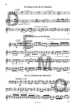 Lectures de formation musicale (volume 4A) (Chant 2 clés) - Compositeur ORTMAN Robert - Pour Solfège - Editions musicales Bayard-Nizet
