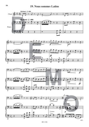 Lectures de formation musicale (volume 5) (Accompagnement) - Compositeur ORTMAN Robert - Pour Solfège - Editions musicales Bayard-Nizet
