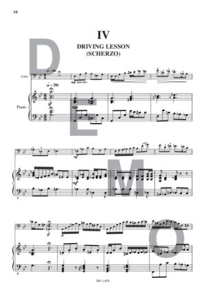 Teenage Years - Compositeur TIMOFEYEVA Natalia - Pour Violoncelle et Piano - Editions musicales Bayard-Nizet