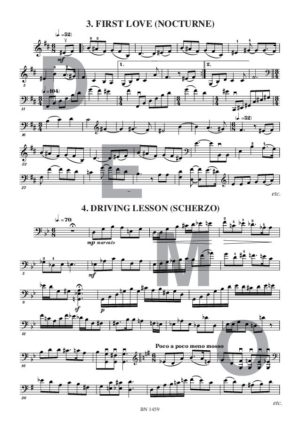 Teenage Years - Compositeur TIMOFEYEVA Natalia - Pour Violoncelle et Piano - Editions musicales Bayard-Nizet