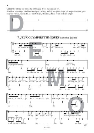 Jeux de rythmes et de créativité (volume 1) - Compositeur CHAPELIER Geneviève - Pour Créativité - Editions musicales Bayard-Nizet