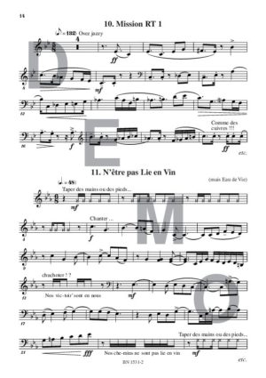Lectures de formation musicale (volume 7) (Chant 2 clés) - Compositeur ORTMAN Robert - Pour Solfège - Editions musicales Bayard-Nizet