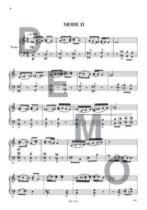 Sept contrastes - Compositeur POTRAT René - Pour Piano seul - Editions musicales Bayard-Nizet