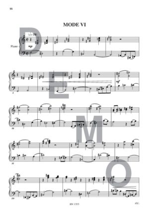 Sept contrastes - Compositeur POTRAT René - Pour Piano seul - Editions musicales Bayard-Nizet