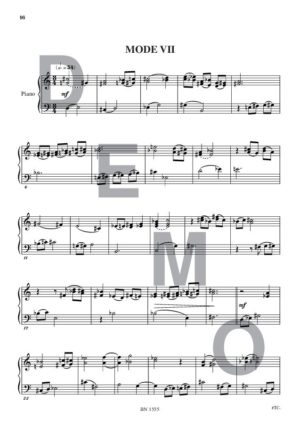 Sept contrastes - Compositeur POTRAT René - Pour Piano seul - Editions musicales Bayard-Nizet