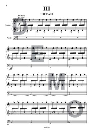Ostern Triptychon - Compositeur MACCHIA Grimoaldo - Pour Orgue seul - Editions musicales Bayard-Nizet
