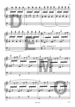 Ostern Triptychon - Compositeur MACCHIA Grimoaldo - Pour Orgue seul - Editions musicales Bayard-Nizet