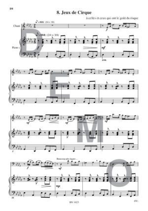Lectures de formation musicale (volume 8) (Accompagnement 1) - Compositeur ORTMAN Robert - Pour Solfège - Editions musicales Bayard-Nizet