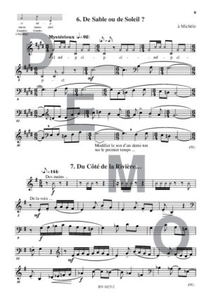 Lectures de formation musicale (volume 8) (Chant 2 clés) - Compositeur ORTMAN Robert - Pour Solfège - Editions musicales Bayard-Nizet