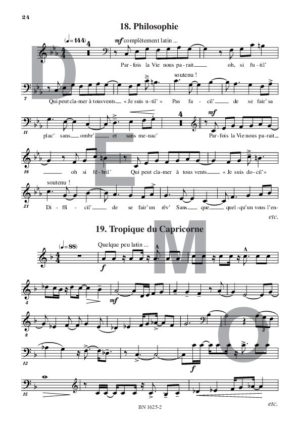 Lectures de formation musicale (volume 8) (Chant 2 clés) - Compositeur ORTMAN Robert - Pour Solfège - Editions musicales Bayard-Nizet