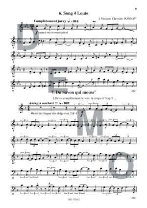 Lectures de formation musicale (volume 9) (Chant 2 clés) - Compositeur ORTMAN Robert - Pour Solfège - Editions musicales Bayard-Nizet