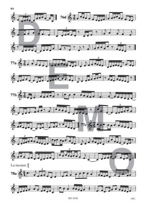 Lectures rythmiques (volume 4) - Compositeur VAN DEN BOSSCHE Michel - Pour Solfège - Editions musicales Bayard-Nizet