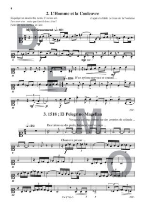 Lectures de formation musicale (volume 9) (Chant 3 clés Ut) - Compositeur ORTMAN Robert - Pour Solfège - Editions musicales Bayard-Nizet