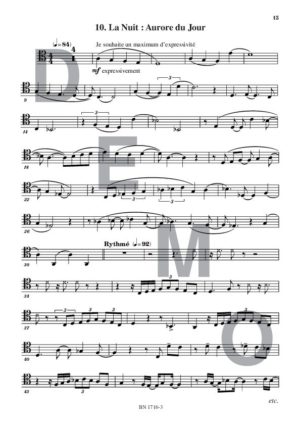 Lectures de formation musicale (volume 9) (Chant 3 clés Ut) - Compositeur ORTMAN Robert - Pour Solfège - Editions musicales Bayard-Nizet