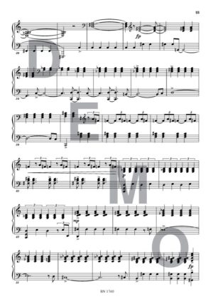 The « T » - Compositeur ARMANET Jean-Pierre - Pour Piano seul - Editions musicales Bayard-Nizet