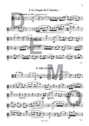 Lectures de formation musicale (volume 10) (Chant 3 clés Ut) - Compositeur ORTMAN Robert - Pour Solfège - Editions musicales Bayard-Nizet