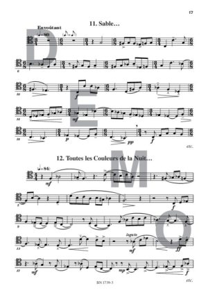 Lectures de formation musicale (volume 10) (Chant 3 clés Ut) - Compositeur ORTMAN Robert - Pour Solfège - Editions musicales Bayard-Nizet