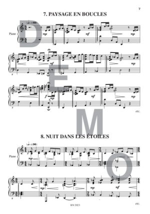 Black & White Touch - Compositeur DEBECQ Christian - Pour Piano seul - Editions musicales Bayard-Nizet
