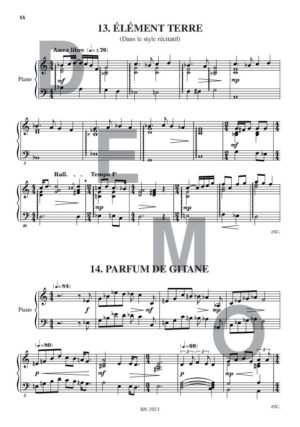 Black & White Touch - Compositeur DEBECQ Christian - Pour Piano seul - Editions musicales Bayard-Nizet