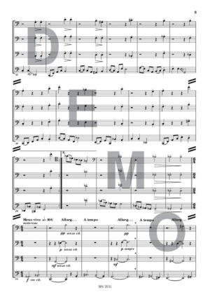 La Balade de Manneken-Pis - Compositeur VANHERENTHALS Jacques - Pour Quatuor avec cordes - Editions musicales Bayard-Nizet