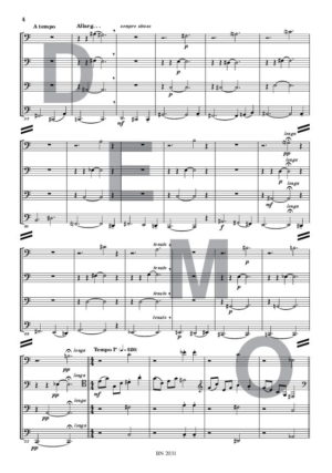 La Balade de Manneken-Pis - Compositeur VANHERENTHALS Jacques - Pour Quatuor avec cordes - Editions musicales Bayard-Nizet