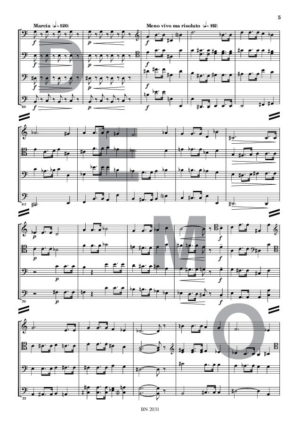La Balade de Manneken-Pis - Compositeur VANHERENTHALS Jacques - Pour Quatuor avec cordes - Editions musicales Bayard-Nizet