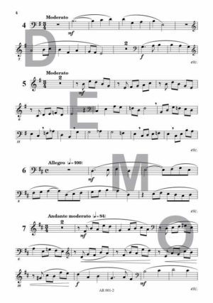 Dix-neuf lectures musicales - niveau moyen  (chant 2 clés) – Image 3