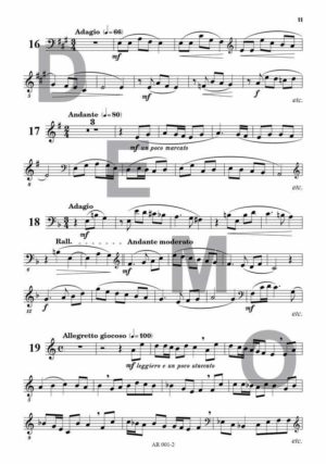 Dix-neuf lectures musicales - niveau moyen  (chant 2 clés) – Image 6