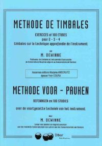 Méthode de Timbales - Compositeur DEWINNE Maurice - Pour Méthode de Timbales - Editions musicales Bayard-Nizet