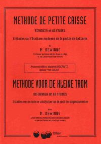 Méthode de Petite Caisse - Compositeur DEWINNE Maurice - Pour Méthode de Petite caisse - Editions musicales Bayard-Nizet