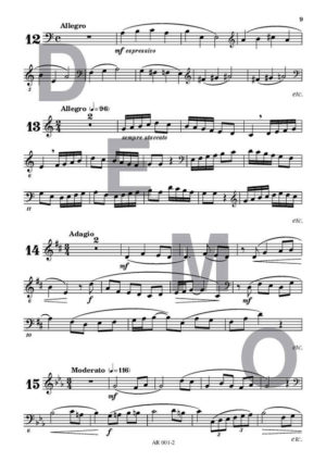 Dix-neuf lectures musicales - niveau moyen  (chant 2 clés) – Image 5