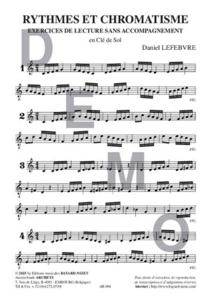Rythmes et chromatismes (chant seul) – Image 2